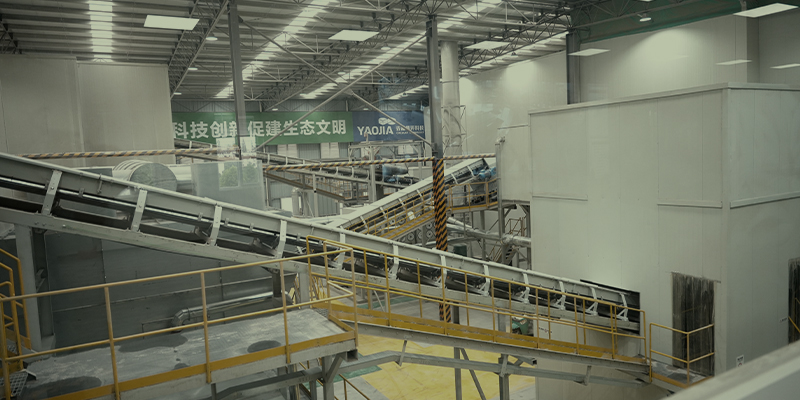 成都市龙泉驿区建筑废弃物资源一体化示范项目 现场图 1